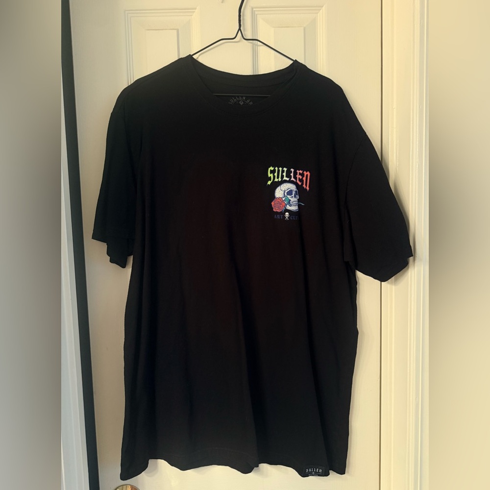 Sullen Men's Black Graphic Tee